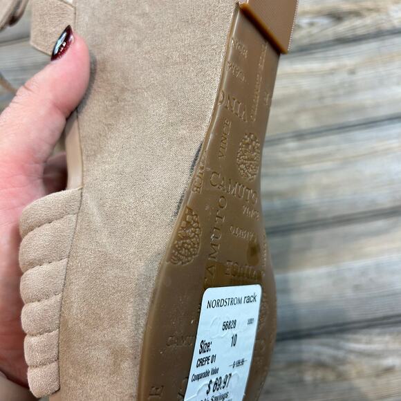 Vince Camuto Varelnta Wedge Sandal NWOB size 10 - Picture 5 of 7